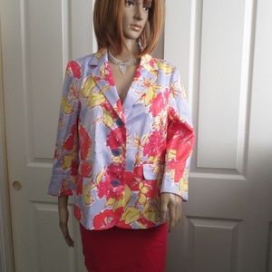 NWT - MADISON HILL silky blazer - sz 12 -MSRP $129